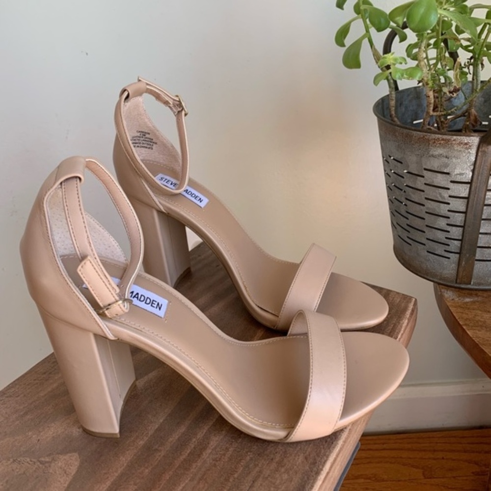 Nude Steve Madden Heels